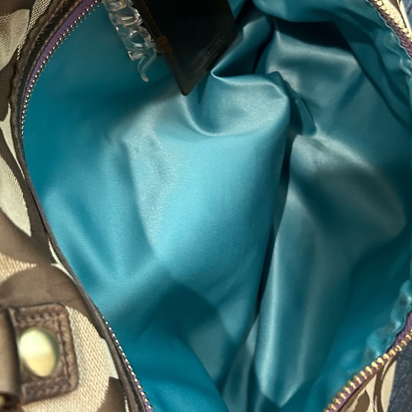 Coach Poppy Op Art Handbag - Picture 9 of 13